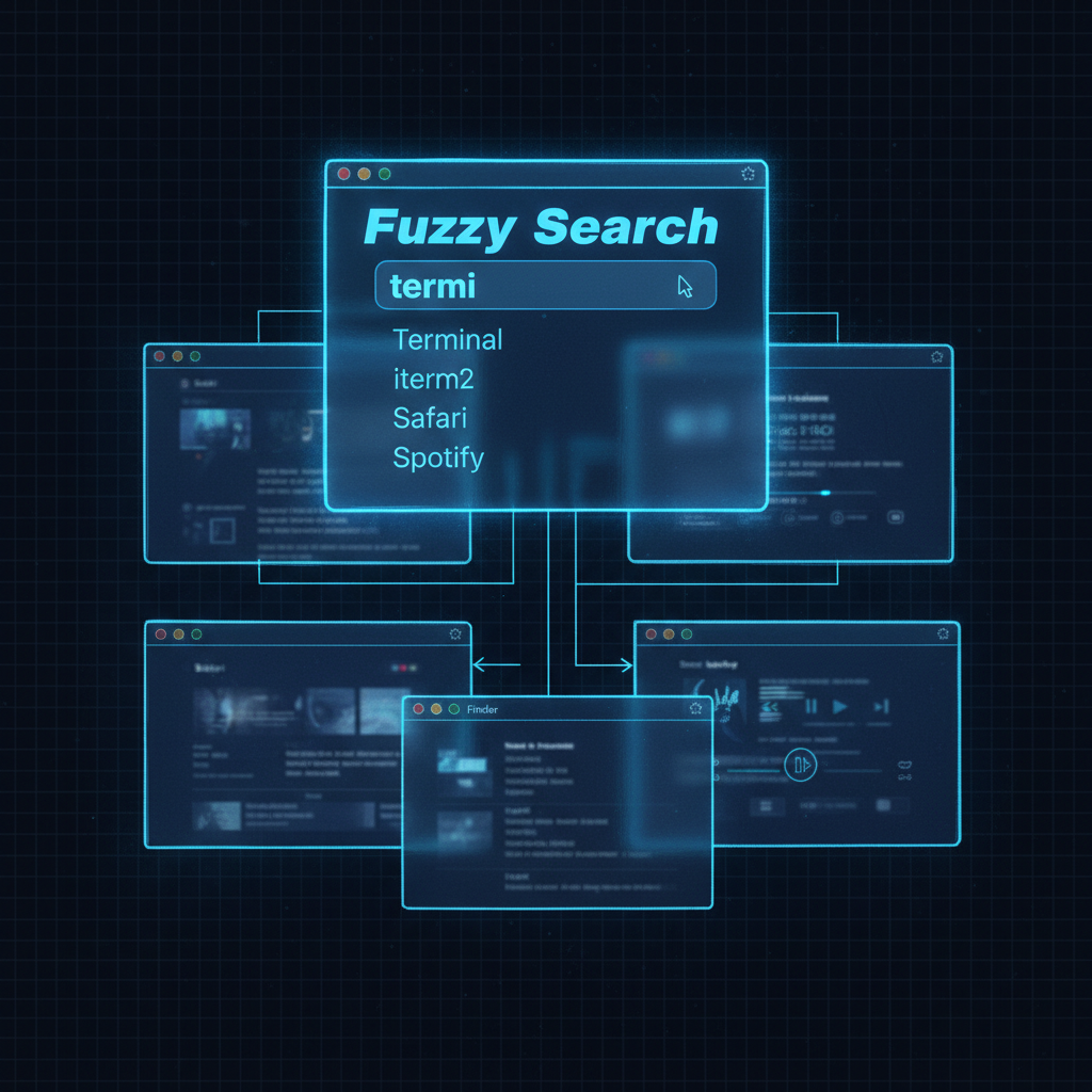 FFWF: Fast Fuzzy Window Finder for macOS